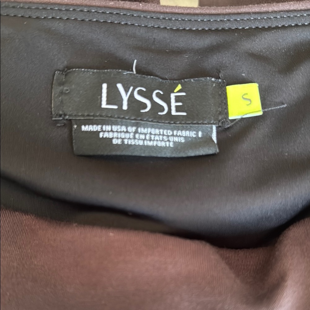 Lysse Brown Leggings, size S